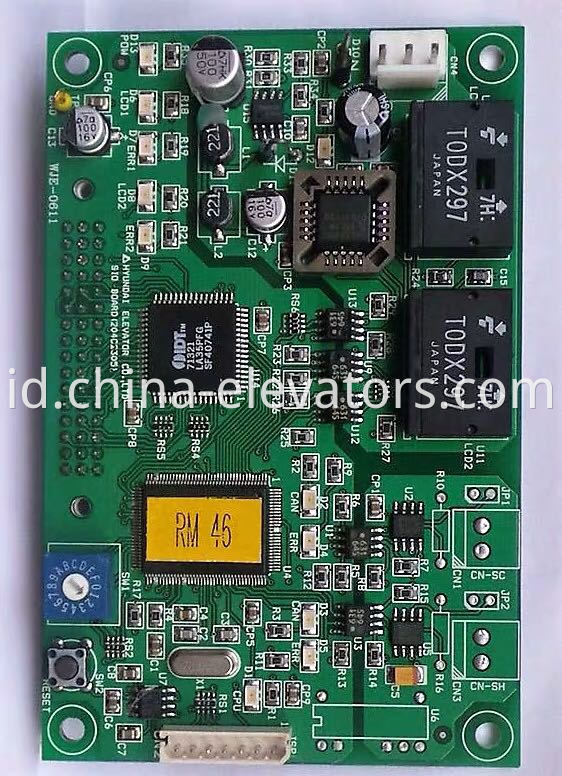 Hyundai Elevator SIO Board / 204C2305 / WJE-0611
